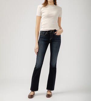 Suki Mid Rise Slim Bootcut Jeans